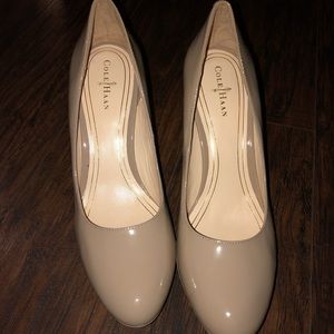 COLE HAAN Chelsea Nude Heel w/ Nike Air Sz 8 NWOB